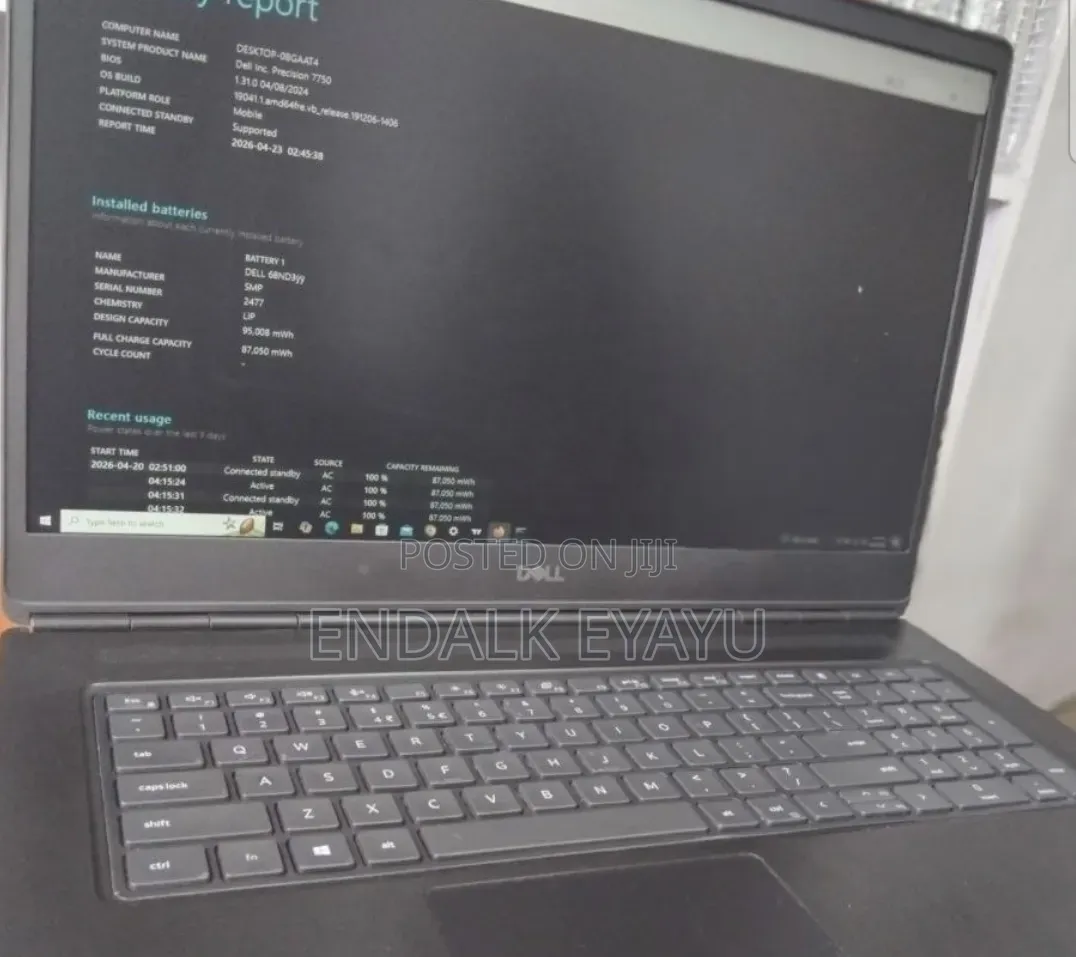 New Laptop Dell Precision 7750 32GB Intel Core i7 SSD 512GB