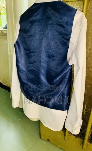 "Men's Wed / Special Event SuitPiece: Vest, Shirt & Pants