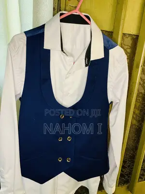 "Men's Wed / Special Event SuitPiece: Vest, Shirt & Pants