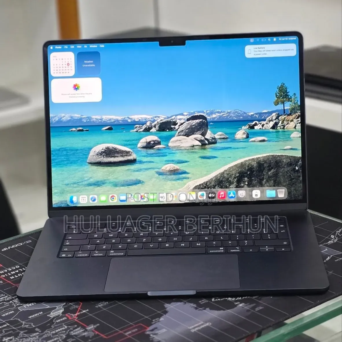New Laptop Apple MacBook Air 2025 M4 16GB Apple M4 SSD 256GB
