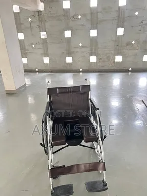 ምቹ መቀመጫ ያለው ዊልቸር — Wheelchair With a Comfortable Seat