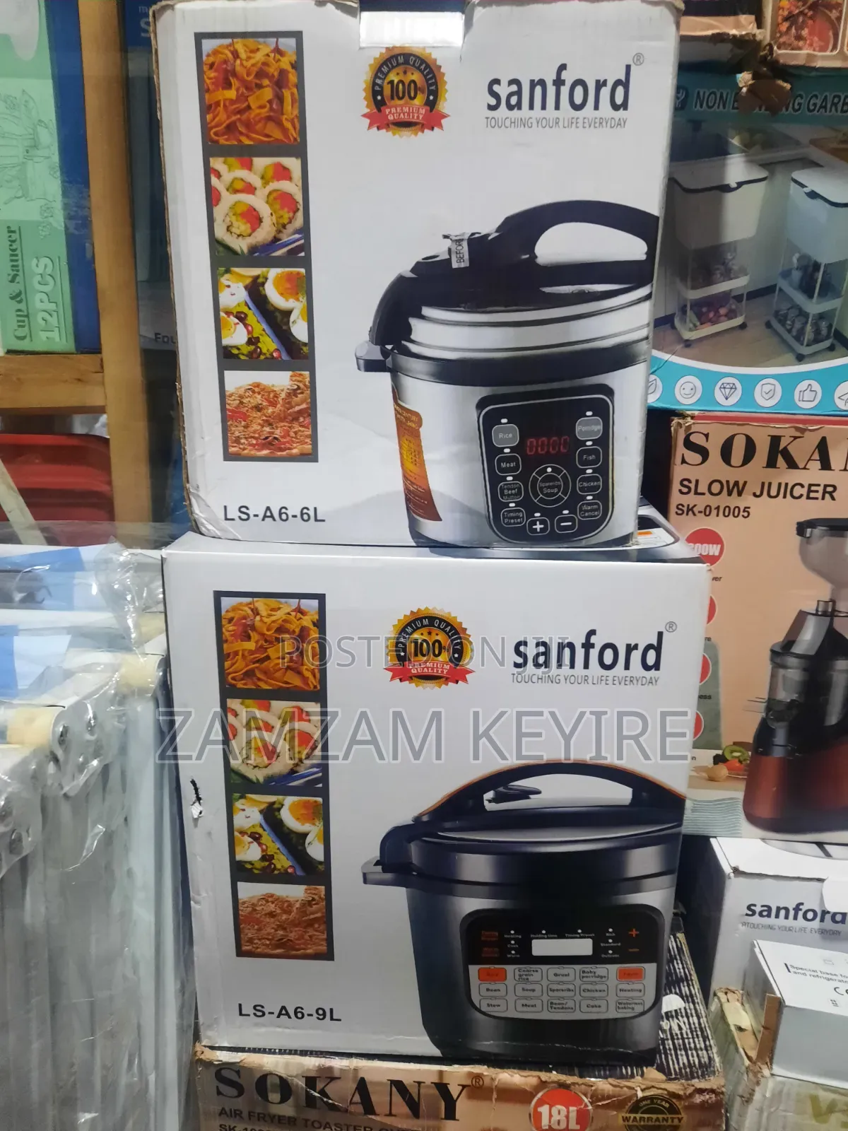 Sanford Electric Pressure Cooker LS-A6--9L