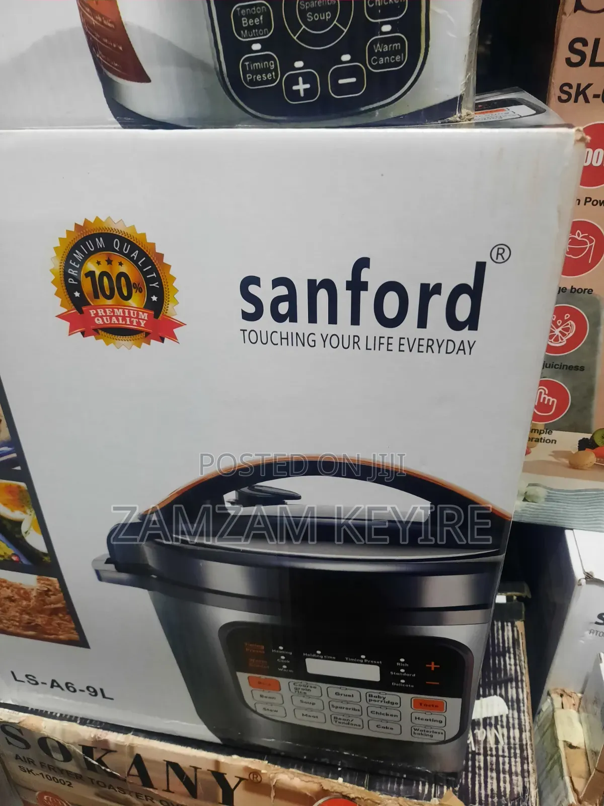 Sanford Electric Pressure Cooker LS-A6--9L