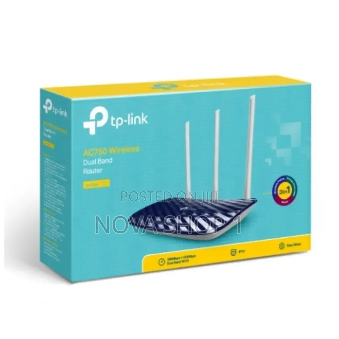 TP-Link Archer C20 AC750 Wireless Dual-Band Wi-Fi Router