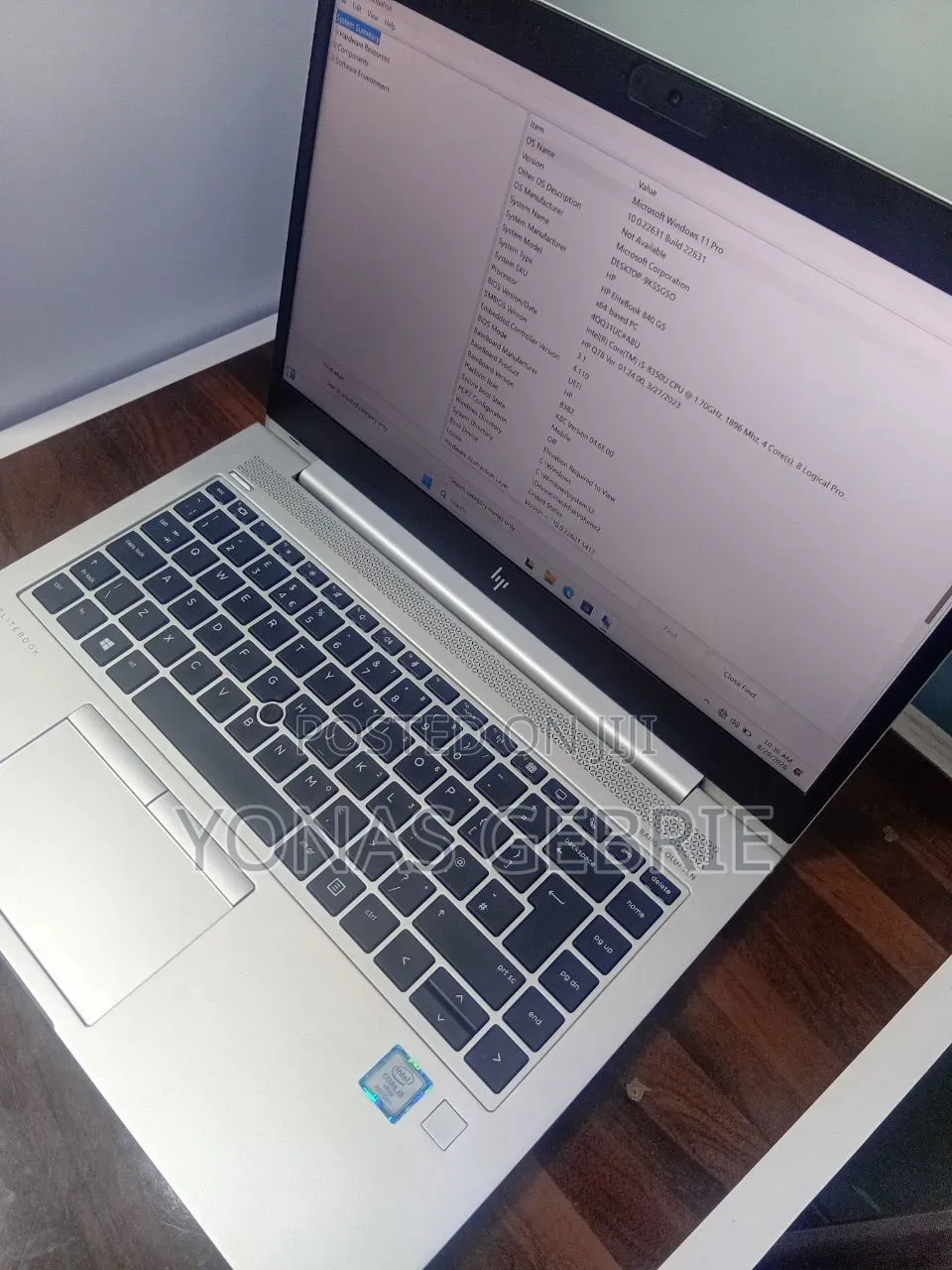 New Laptop HP EliteBook 840 8GB Intel Core i5 SSD 512GB