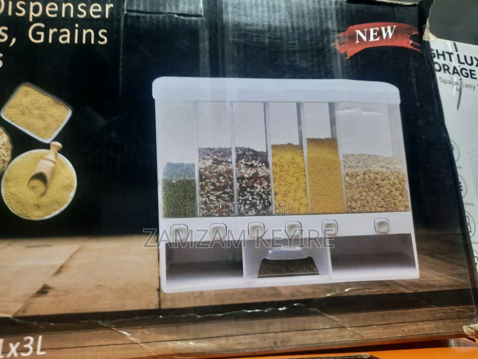 Multiple Dispenser for Cereals,grains and Pulses