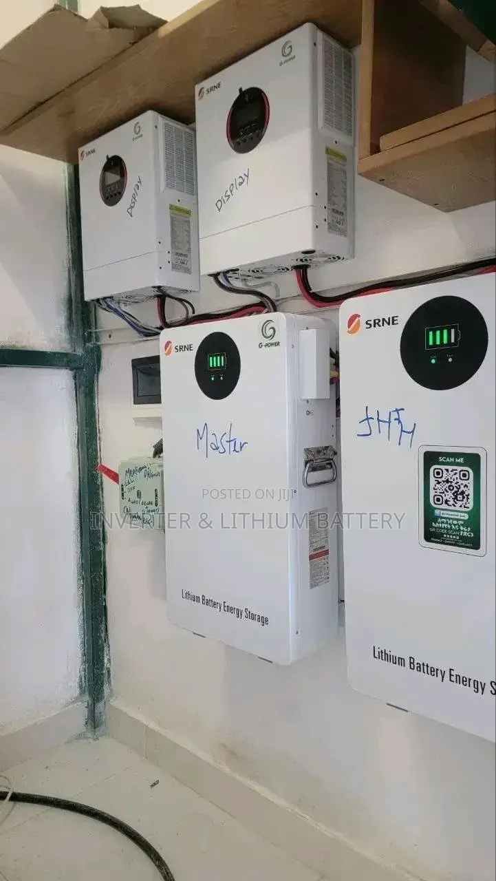 Inverter and Lithium Batteries (GPower Solar)
