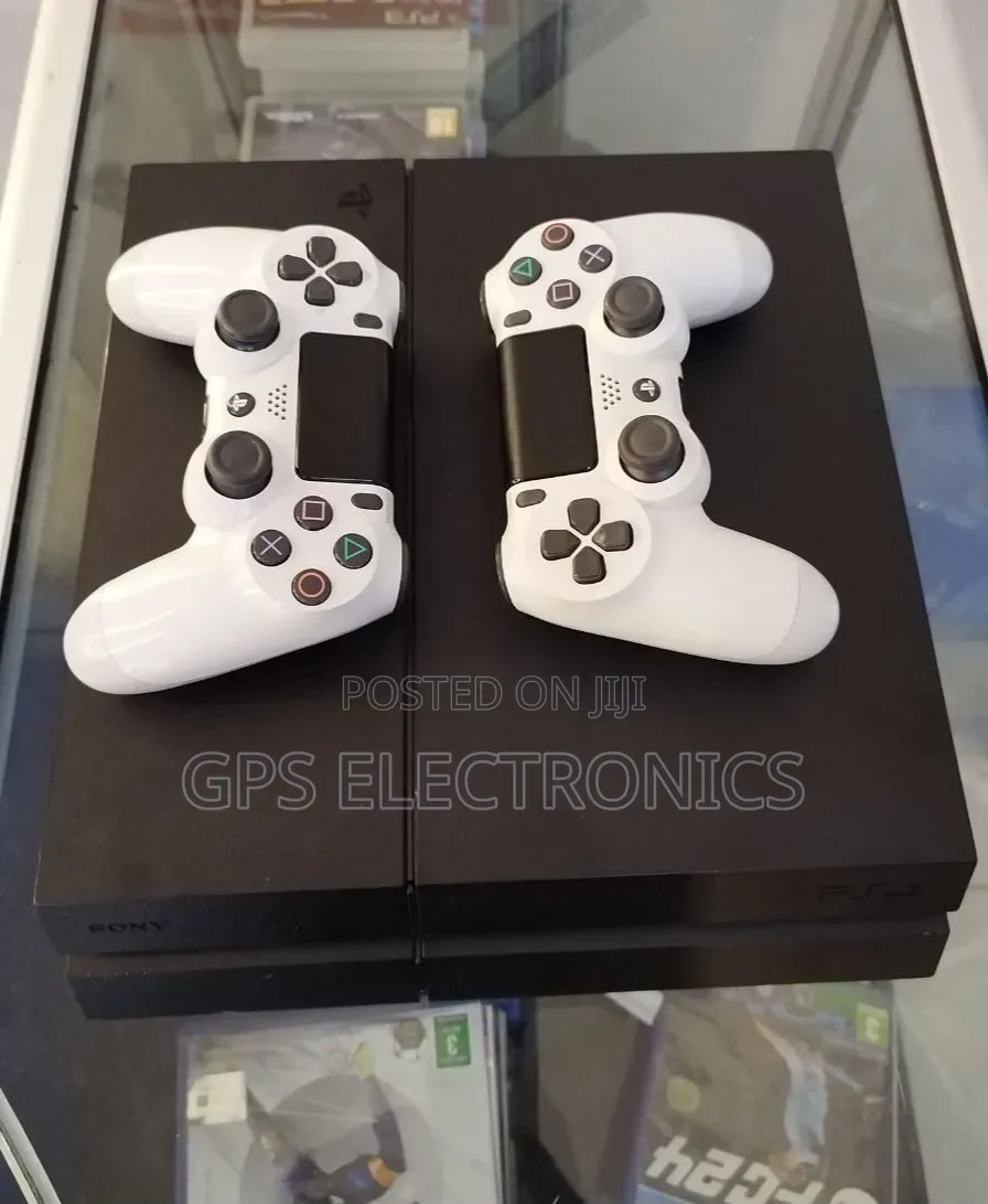 🔥 PS4 FAT Gaming Package – 2 Original Joystick ከGames ጋር