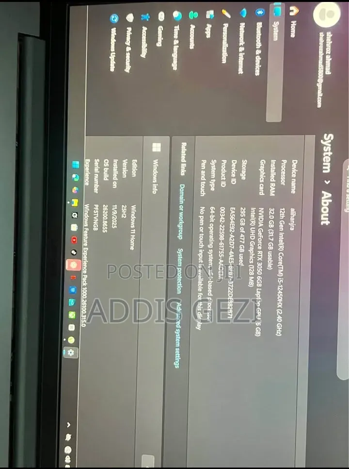 Laptop Lenovo LOQ 15AHP10 16GB Intel Core i5 SSD 512GB