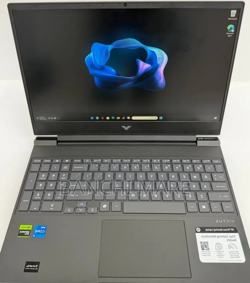 New Laptop HP Victus 15 16GB Intel Core i5 SSD 512GB