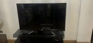 JVC 55 Inch Used TV and TV Stand