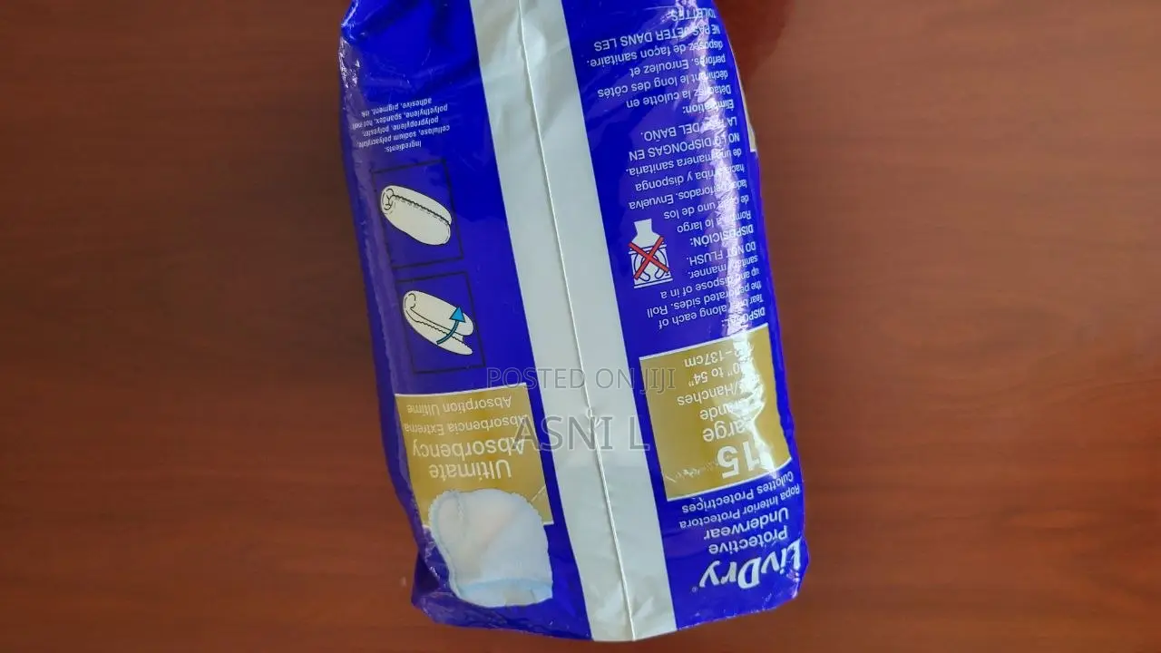 Adult Diaper [LivDry Ultimate Protective Underwear]