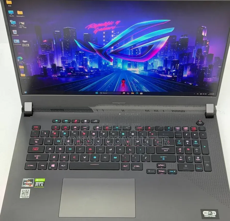 New Laptop Asus G703GX-XS71 16GB AMD Ryzen 9 SSD 1T