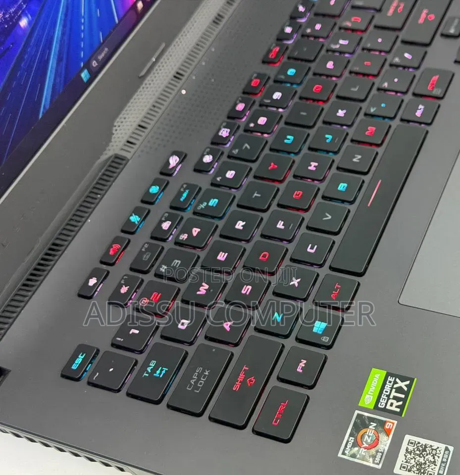 New Laptop Asus G703GX-XS71 16GB AMD Ryzen 9 SSD 1T