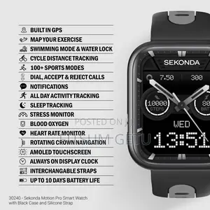 SEKONDA Motion Pro Smart Watch