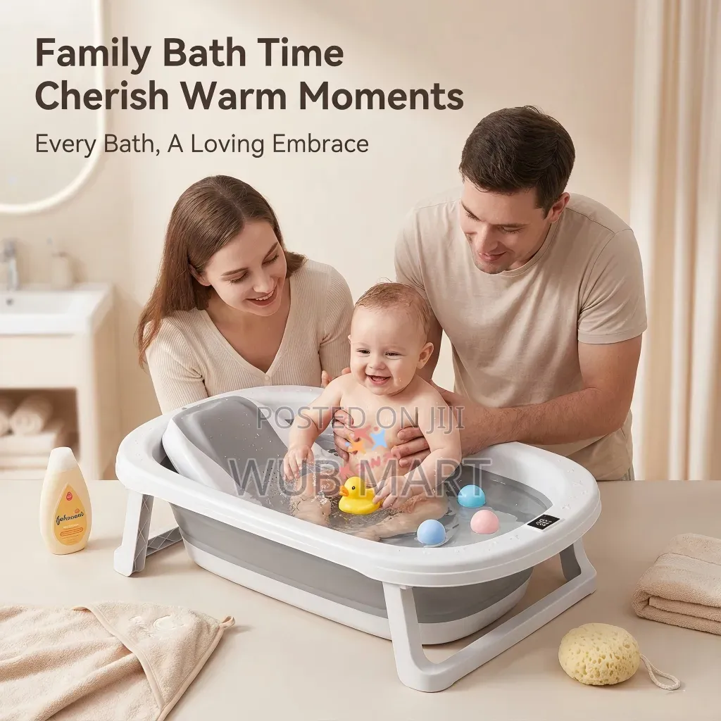 🛁✨ 6-in-1 Foldable Baby Bath Tube
🛁✨  ባለ 6 የልጆች ማጠቢያ ከልብስ መስቀያ ጋር