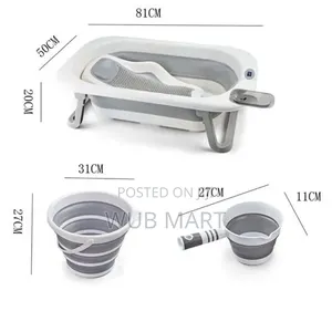 🛁✨ 6-in-1 Foldable Baby Bath Tube
🛁✨  ባለ 6 የልጆች ማጠቢያ ከልብስ መስቀያ ጋር