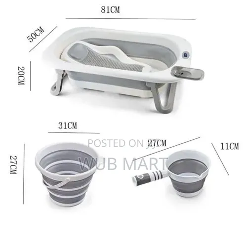 🛁✨ 6-in-1 Foldable Baby Bath Tube
🛁✨  ባለ 6 የልጆች ማጠቢያ ከልብስ መስቀያ ጋር