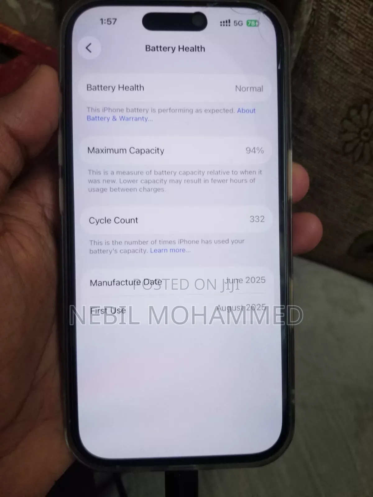 Apple iPhone 16 Pro 256 GB Silver