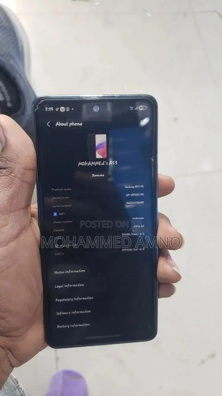 Samsung Galaxy A53 5G 256 GB Black