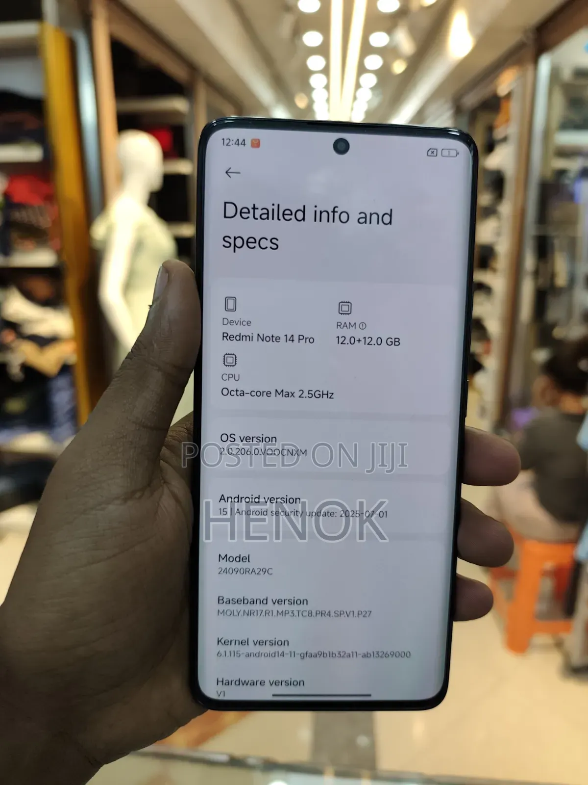 New Xiaomi Redmi Note 14 Pro 5G 256 GB Black