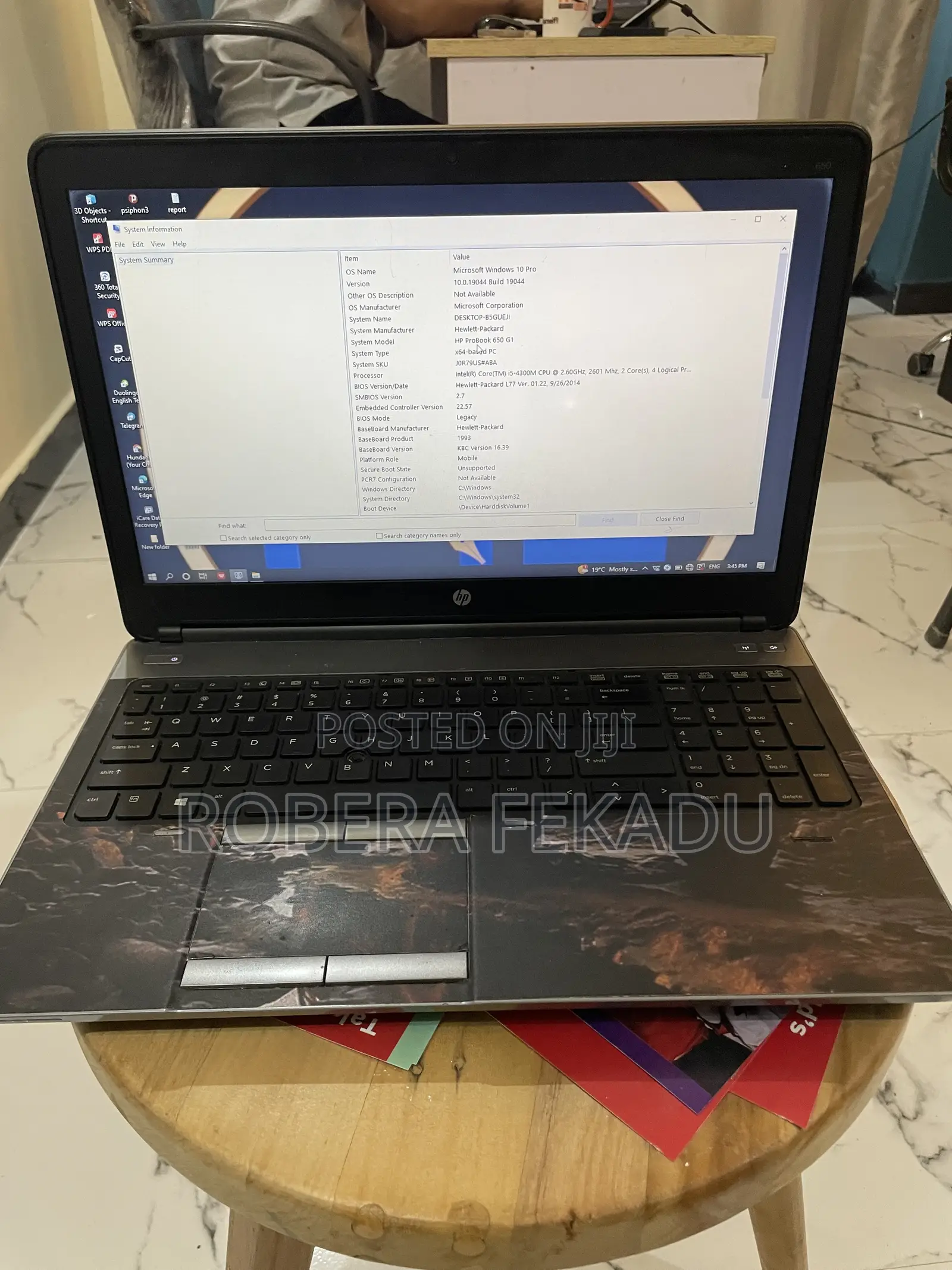 Laptop HP ProBook 650 G4 12GB Intel Core i5 HDD 500GB