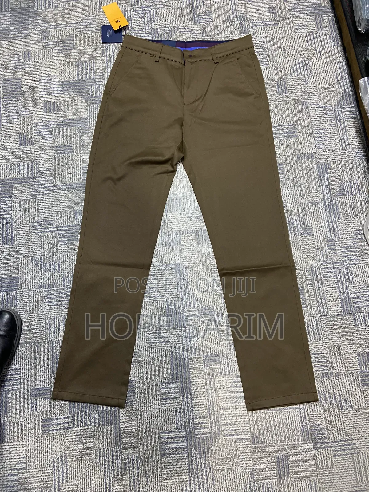 Men's Stretch Khaki Trousers