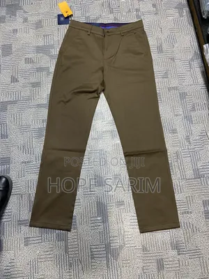 Men's Stretch Khaki Trousers