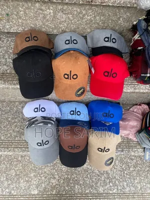 Alo Yoga Suede & Canvas Caps
