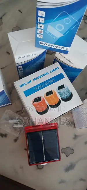 Solar Alarm Lamp