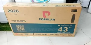 Popular TV 43" Smart Android TV New Arrival 2026
