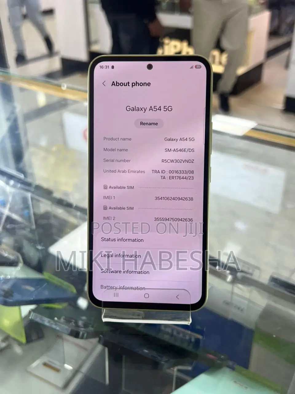 New Samsung Galaxy A54 256 GB