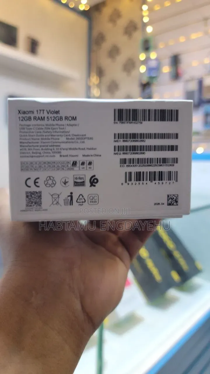 New Xiaomi 17T 512 GB Purple