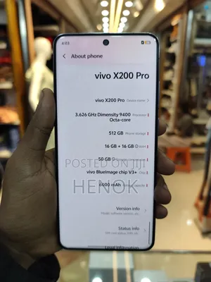 New Vivo X200 Pro 512 GB