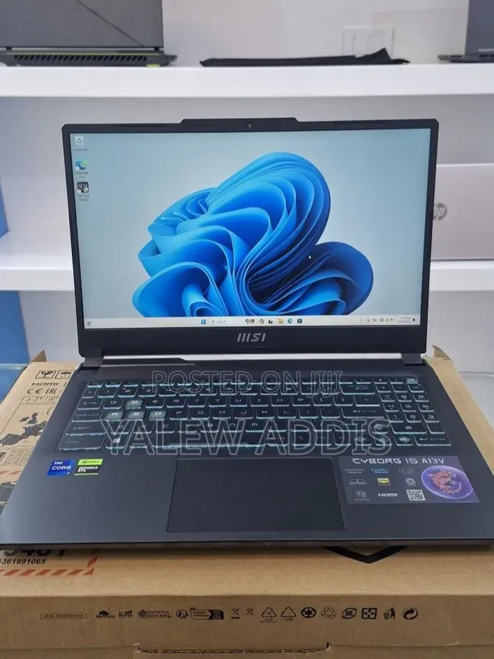 New Laptop MSI Cyborg 15 16GB Intel Core i7 SSD 1T