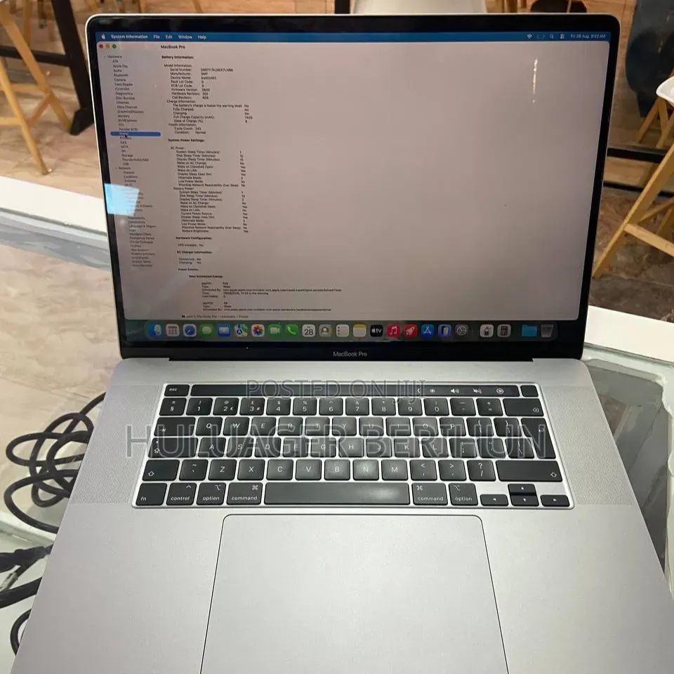 Laptop Apple MacBook Pro 2016 16GB Intel Core i9 SSD 1T