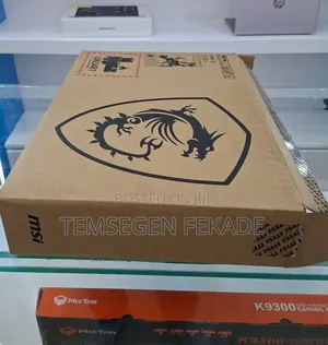 New Laptop MSI Cyborg 15 16GB Intel Core i7 SSD 1T