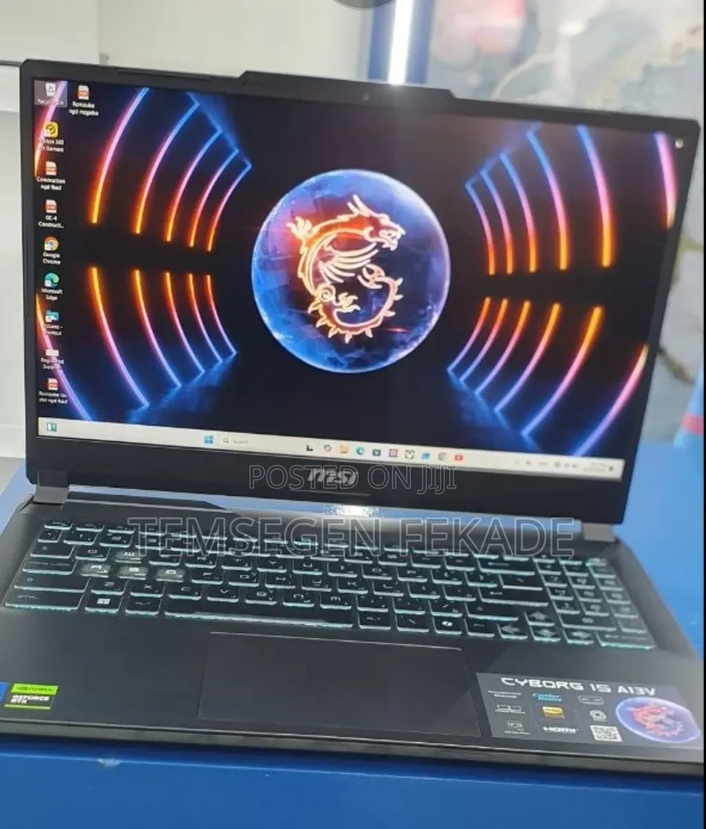 New Laptop MSI Cyborg 15 16GB Intel Core i7 SSD 1T