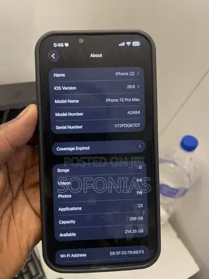Apple iPhone 13 Pro Max 256 GB Graphite