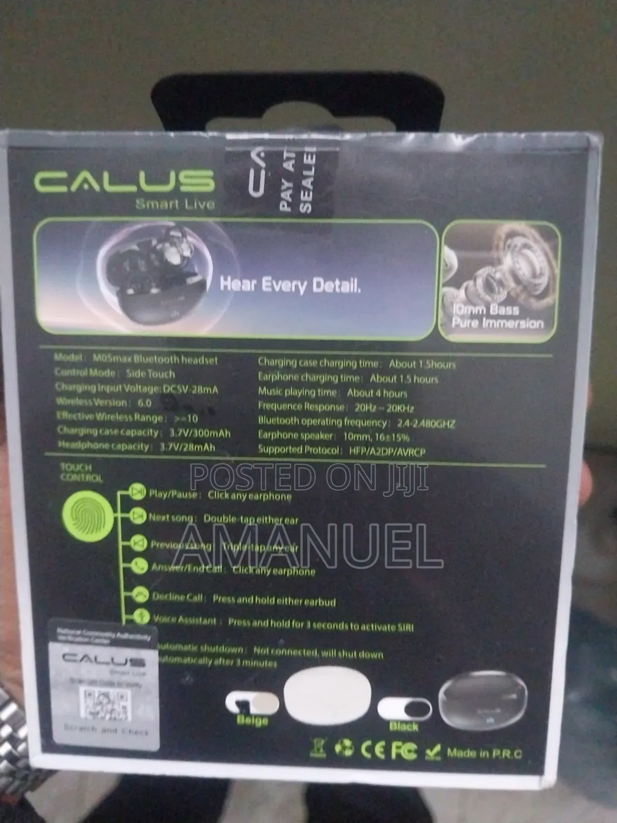 Calus Smart Live Airpod