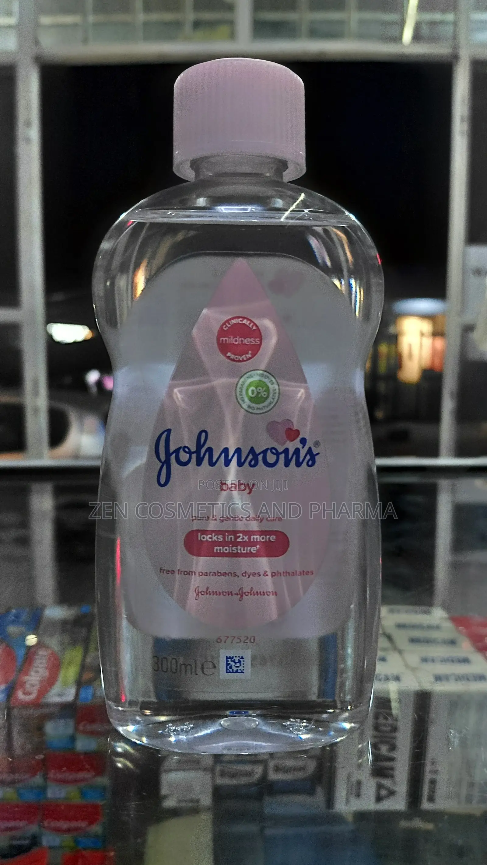 Johnson's Classic Baby Oil 300ml