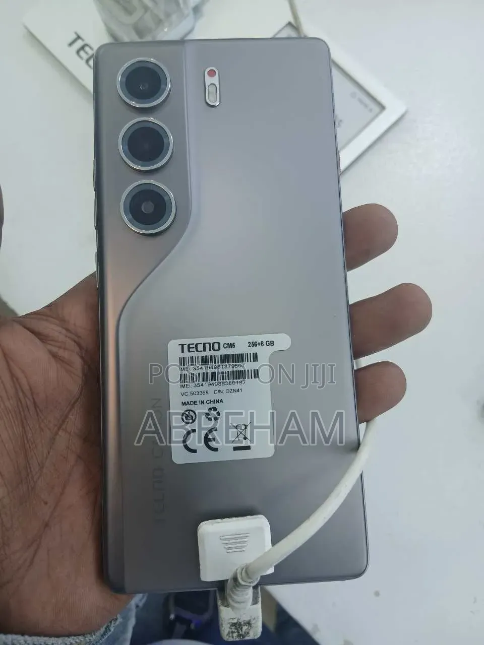 New Tecno Camon 40 256 GB Gray