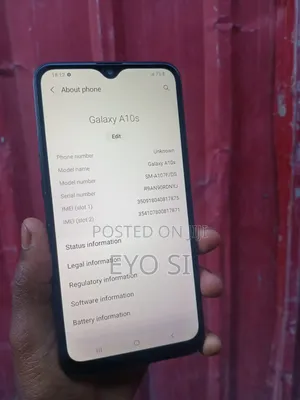 Samsung Galaxy A10s 32 GB Black