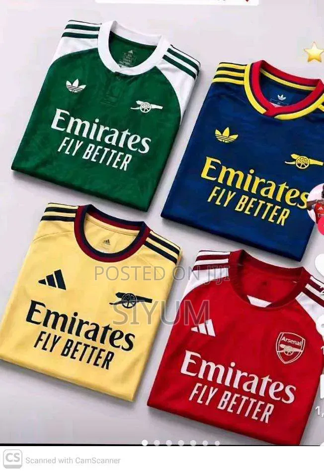 Arsenal and Manchester United Jersey( ማሊያ) 2026/2027