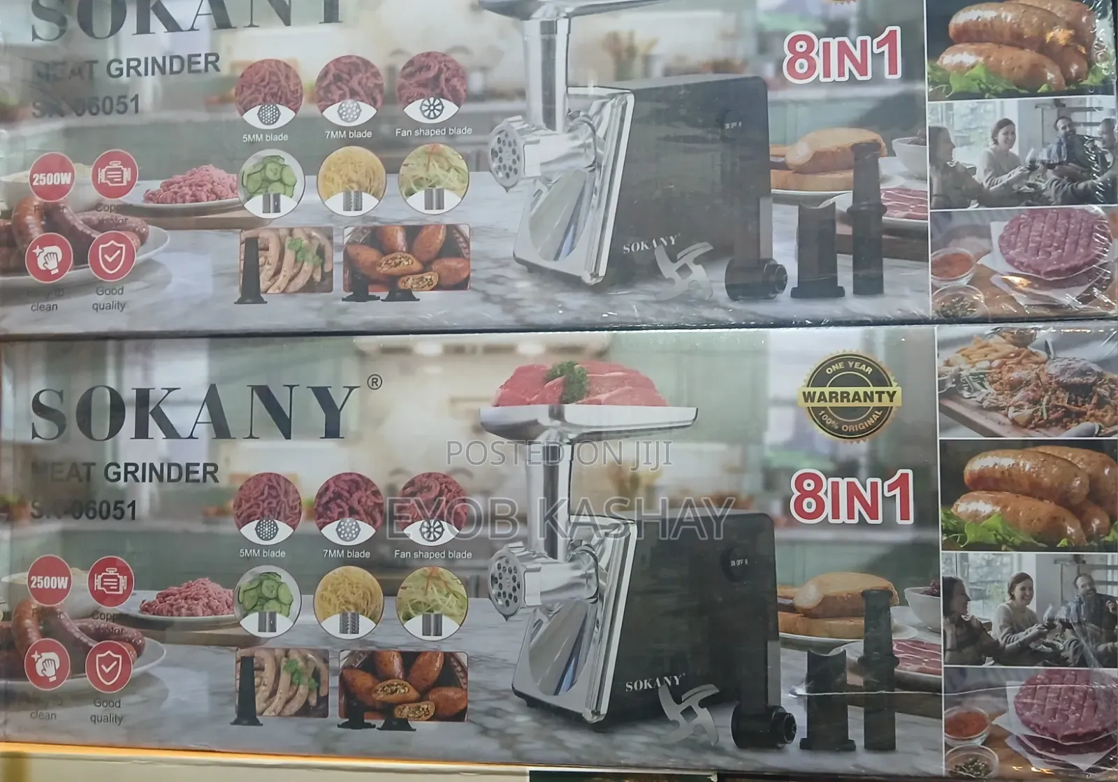 Sokany   Meat  Grinder