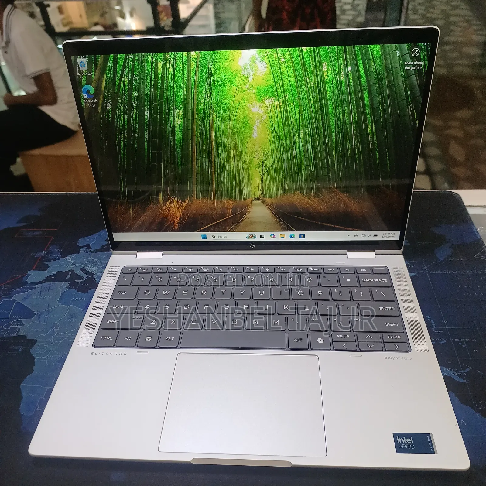 New Laptop HP EliteBook X360 1040 G11 16GB Intel Core Ultra 7 SSD 512GB