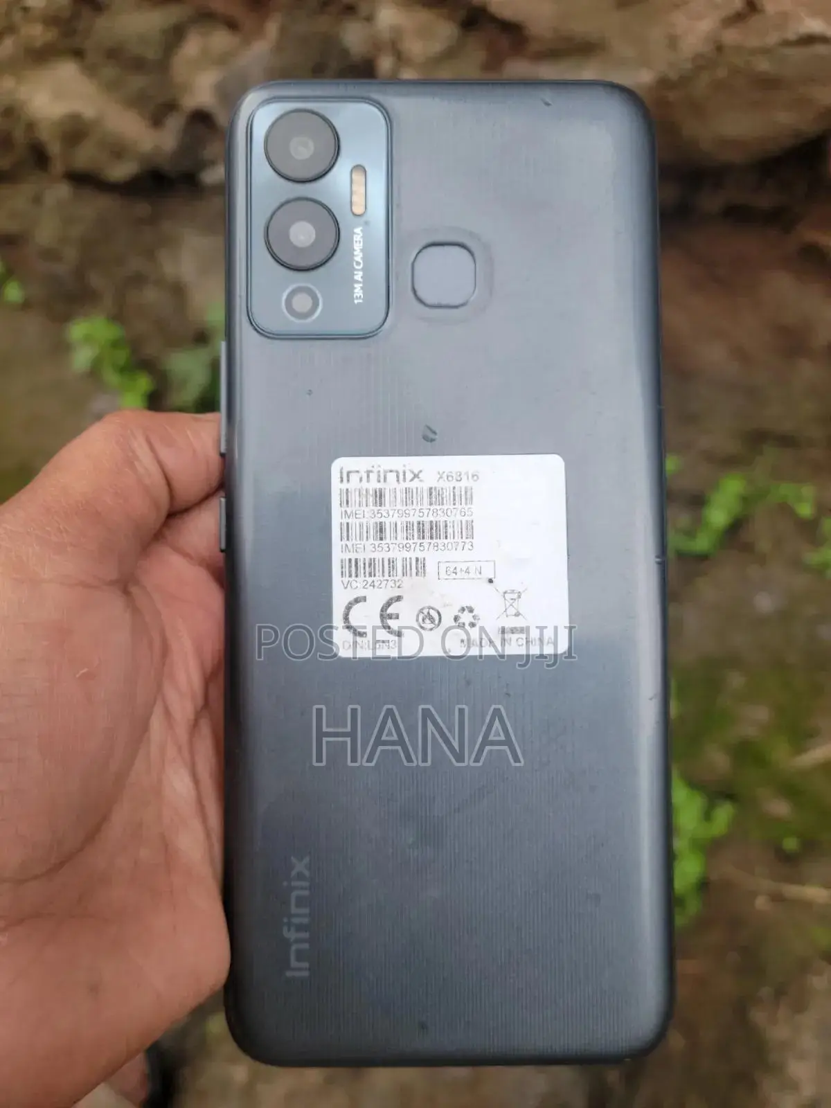 Infinix Hot 12 128 GB Black