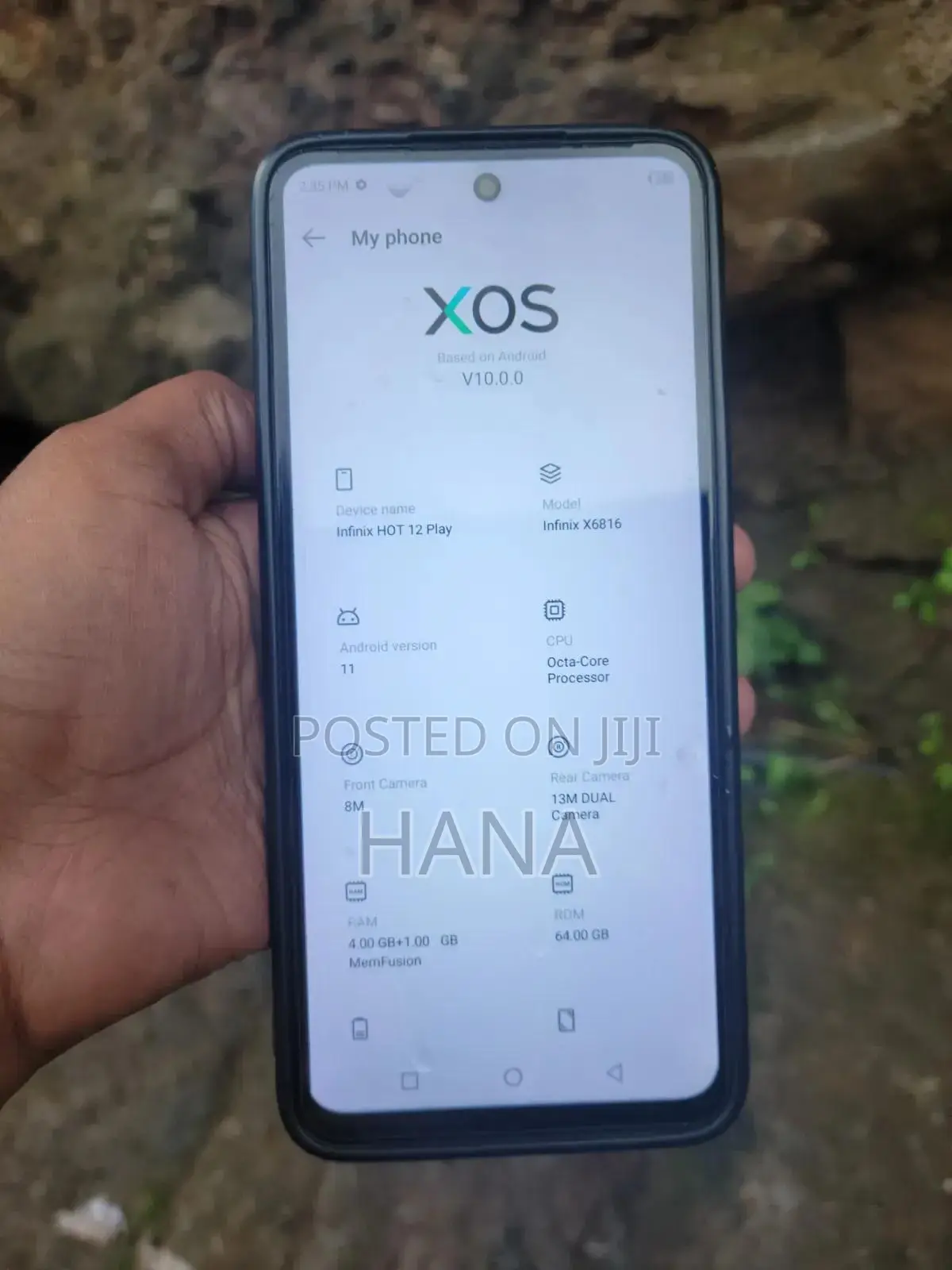 Infinix Hot 12 128 GB Black