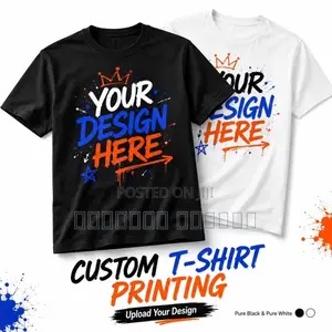 🧩 WEAR YOUR OWN IDEA — Custom Designed T-Shirts