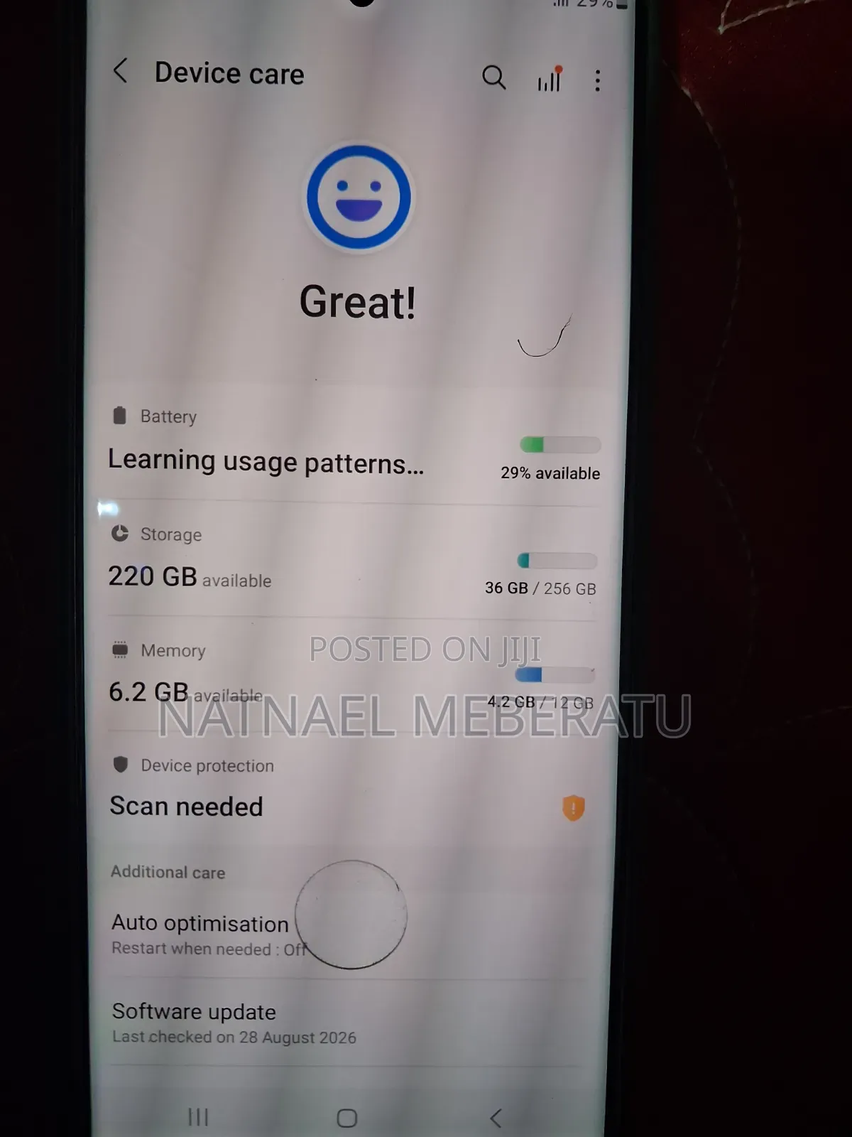 New Samsung Galaxy Note 20 Ultra 5G 256 GB Black
